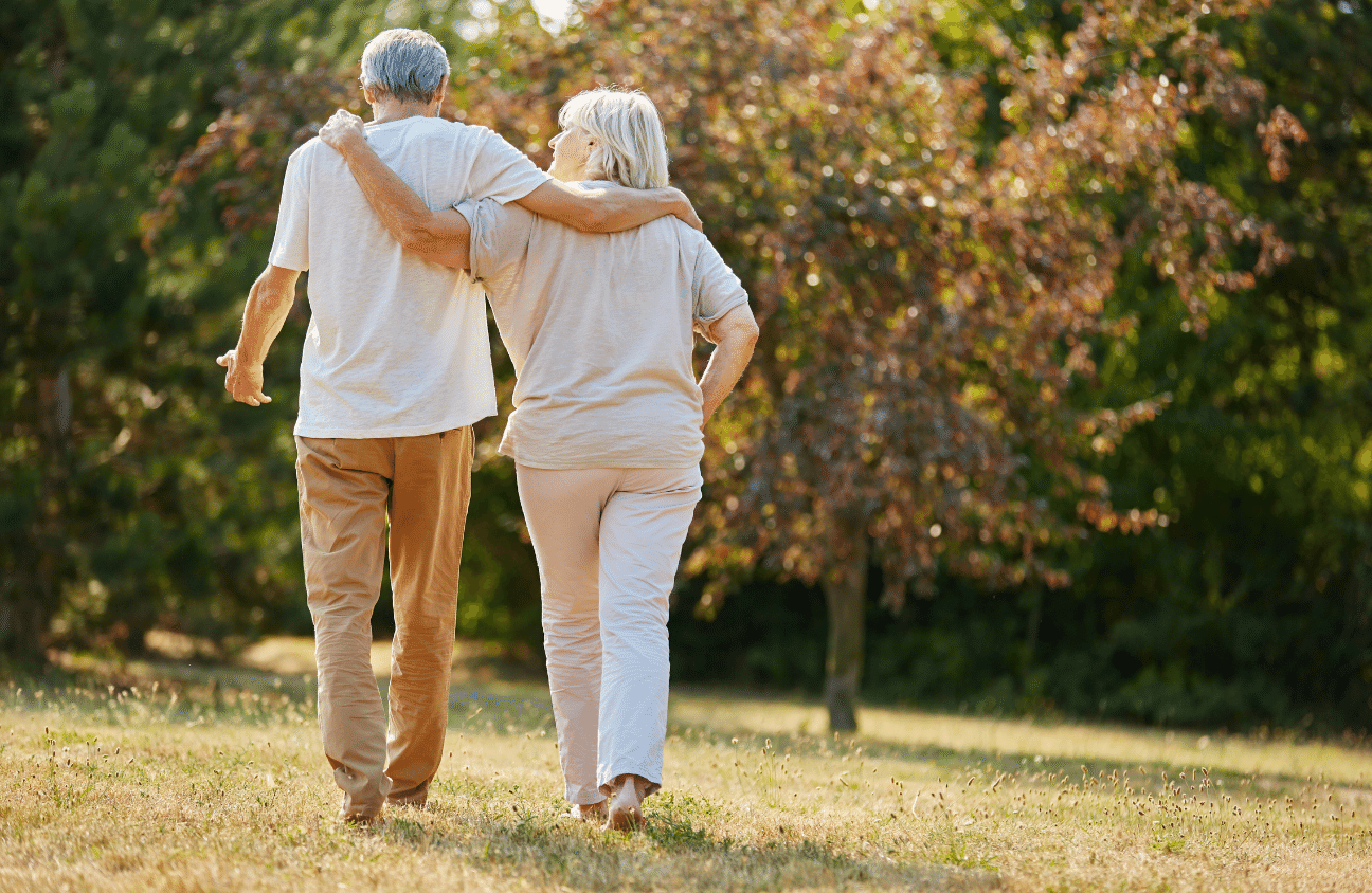 Summer Activities For Seniors: take a walk